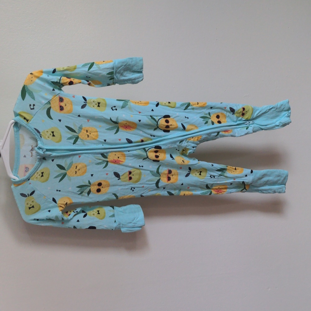 Pineapple Jams Little Sleepies Zippy